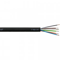 Cablu fibra optica singlemode OS1&OS2 9/125 LOOSE TUBE LS0H negru clasa protectie la foc Dca