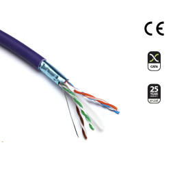 Cat.6 FTP Cable LS0H violet...